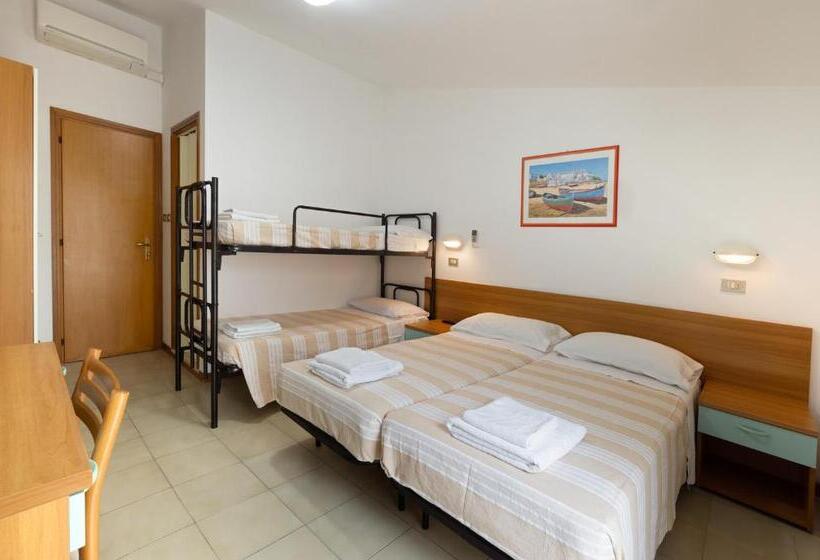 Четырехместный Номер Стандарт с Балконом, Giordo