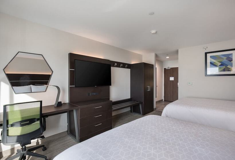 带2个双人床的标准工作室, Holiday Inn Express & Suites Chicago   Hoffman Estates, An Ihg