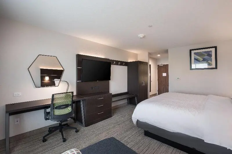 キングサイズベッドのスタンダードルーム, Holiday Inn Express & Suites Chicago Hoffman Estates, An Ihg