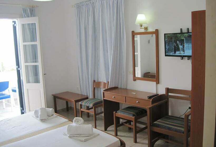 带1间卧室的公寓侧面带海景, Tatsis Apartments