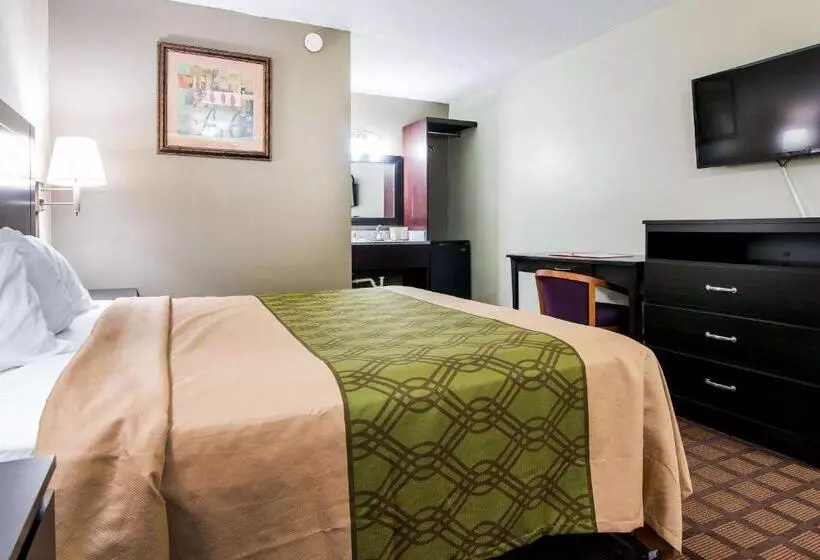 キングサイズベッドのスタンダードルーム, Econo Lodge