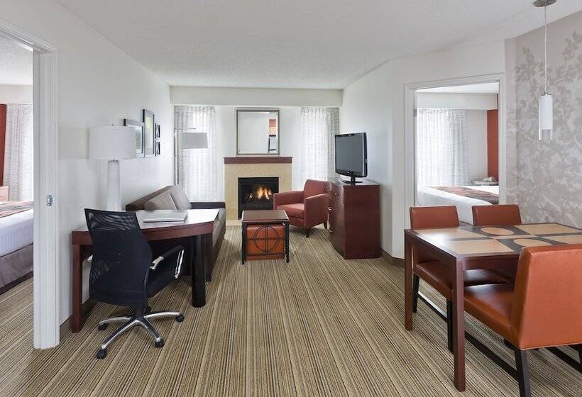 침실 2개 스위트, Residence Inn By Marriott Dallas Lewisville