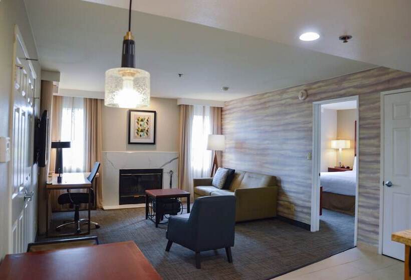 带2个卧室的套房, Residence Inn La Mirada Buena Park