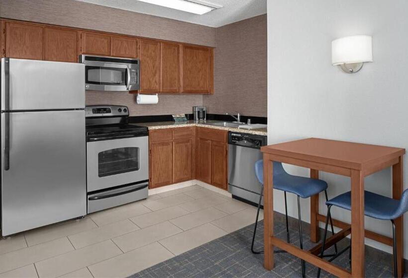 침실 2개 스위트, Residence Inn By Marriott San Diego Downtown