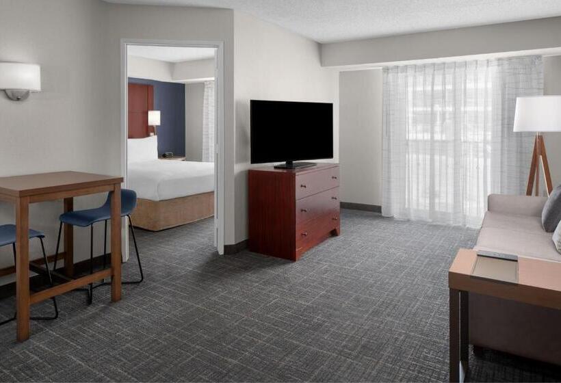 침실 2개 스위트, Residence Inn By Marriott San Diego Downtown