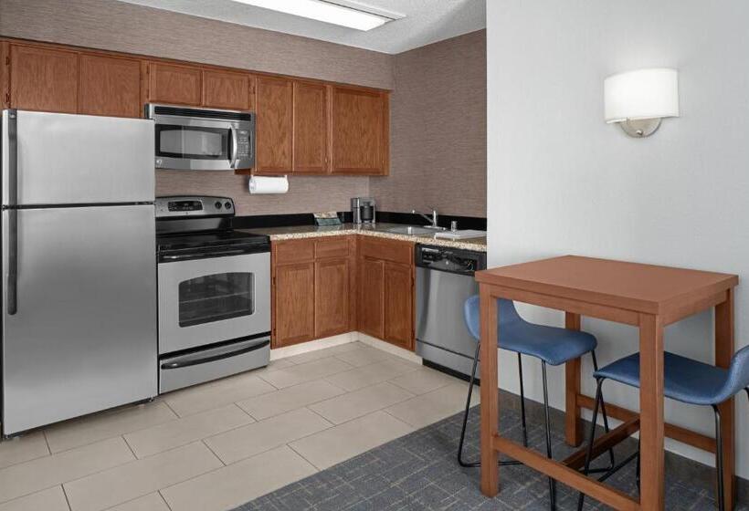 침실 2개 스위트, Residence Inn By Marriott San Diego Downtown