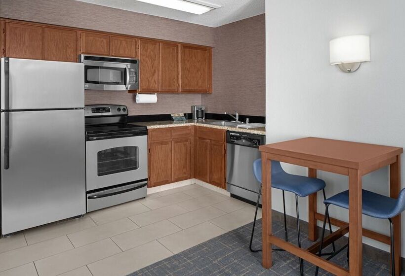 침실 2개 스위트, Residence Inn By Marriott San Diego Downtown