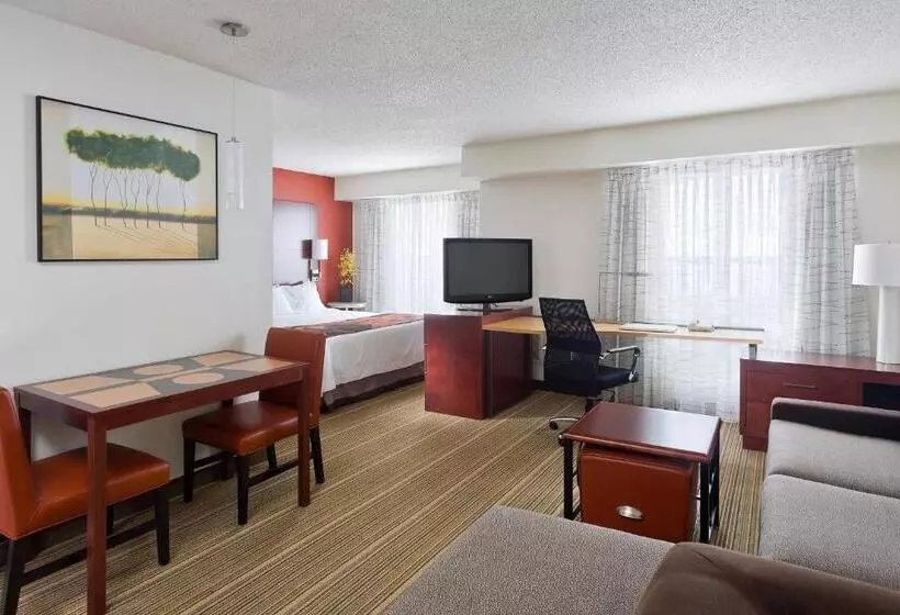 キングサイドベッドのスタンダードワンルーム, Residence Inn Youngstown Boardman/poland