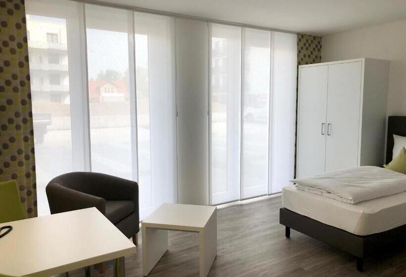 Апартаменты 1 Спальня с Террасой, Adapt Apartments Braunschweig