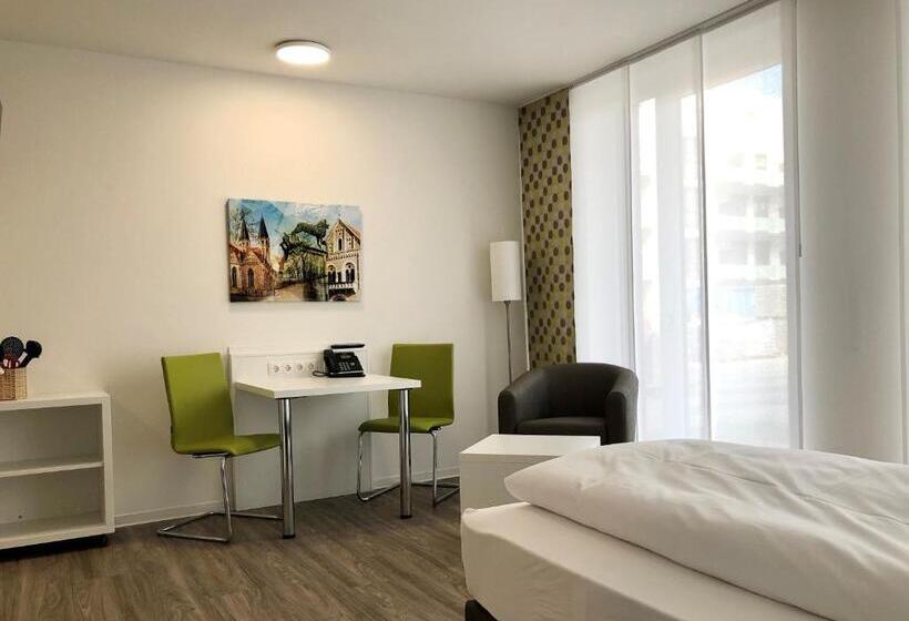 침실 1개 테라스 아파트, Adapt Apartments Braunschweig