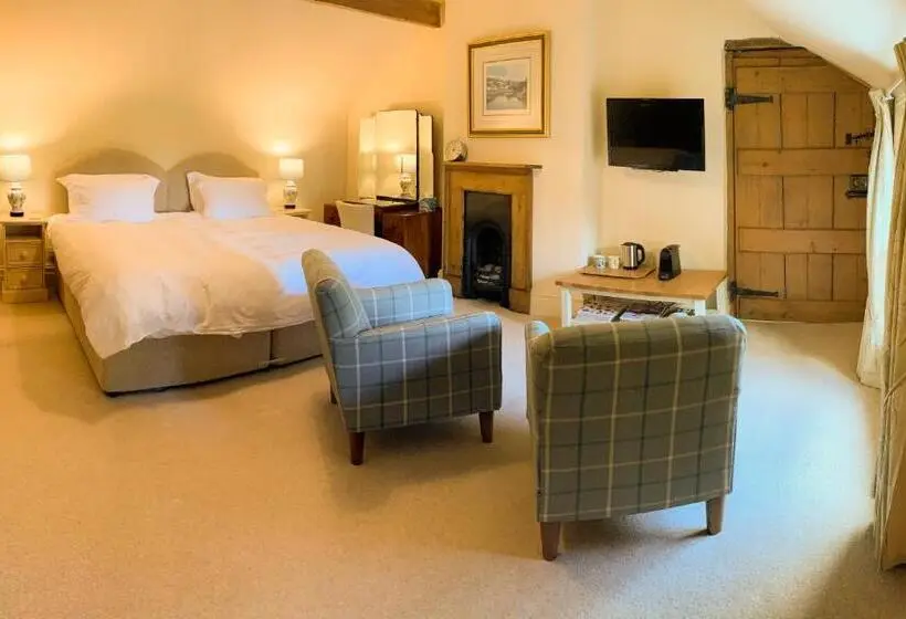 Deluxe-huone Puutarhanäkymä, Hollies Farm B&b