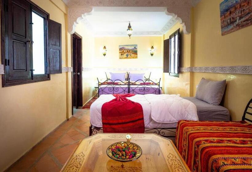 اتاق لوکس سه تخته, Riad Bien Ici