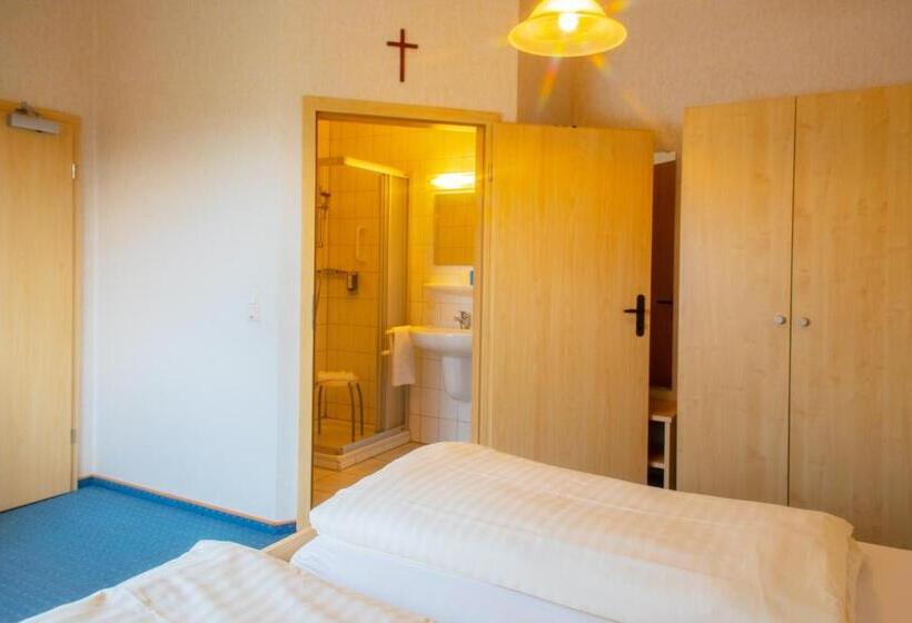 シングルデラックスルーム, Christliche Gästehäuser Weinstraße