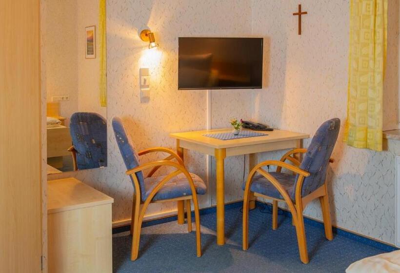 シングルデラックスルーム, Christliche Gästehäuser Weinstraße