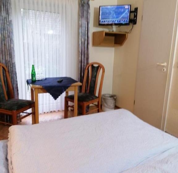 Номер Стандарт с Террасой, Pension Garni Haus Am Strand