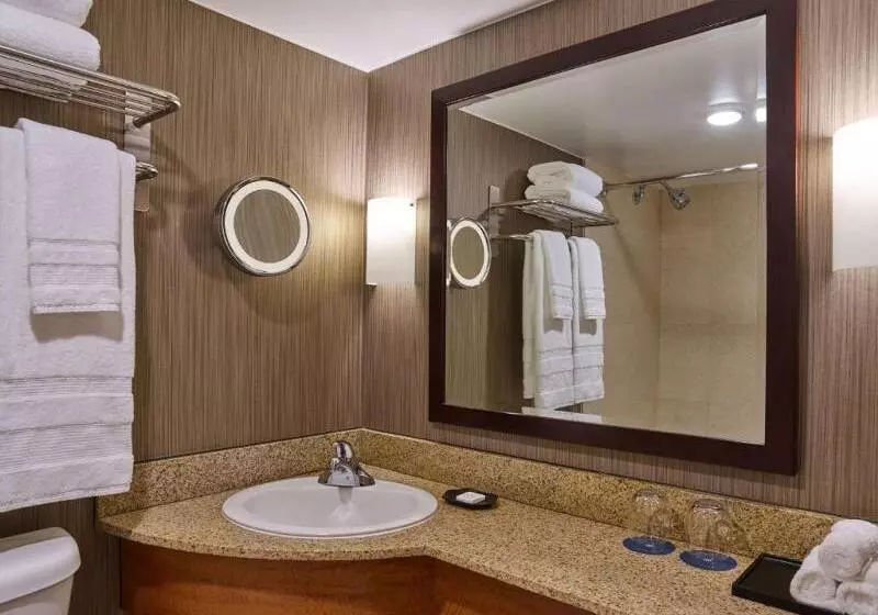 キングサイズベッドのデラックスルーム, Courtland Grand Hotel, Trademark Collection by Wyndham Former Sheraton Atlanta