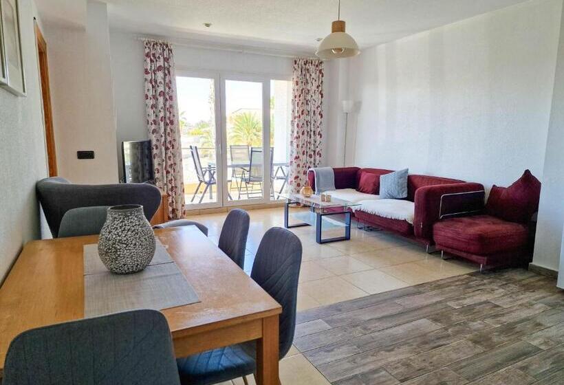 海の見える１ベッドルームアパートメント, Front Line           Primera Línea           Apartments In Playa Flamenca