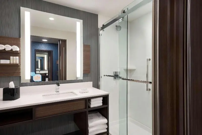 身障者適用スタンダードルーム, Hilton Garden Inn Milwaukee Brookfield Conference Center, Wi