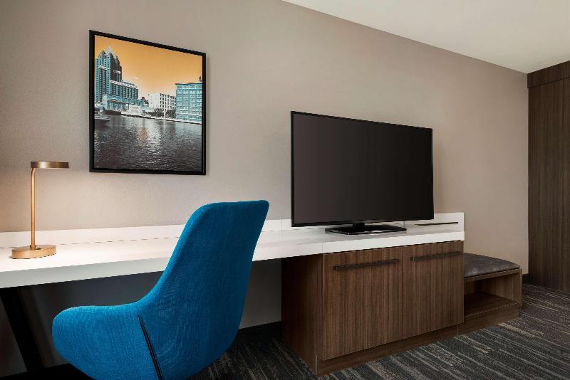 غرفة قياسية لذوى الاحتياجات الخاصة, Hilton Garden Inn Milwaukee Brookfield Conference Center, Wi