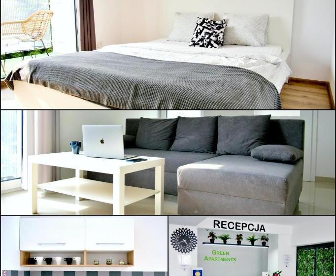 １ベッドルームアパートメント, Zielone Apartamenty Katowice Chorzów