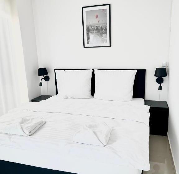 バルコニー付きデラックスルーム, Zielone Apartamenty Katowice Chorzów