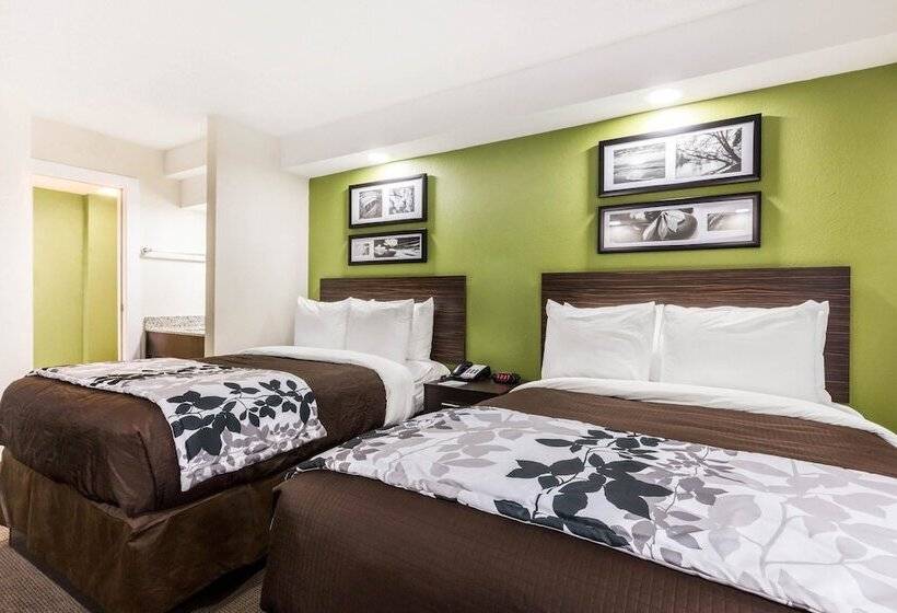 غرفه قياسيه سريرين مزدوجين, Travelodge By Wyndham Flowood