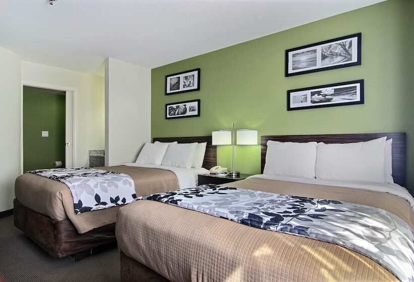 Номер Стандарт 2 Двуспальные Кровати, Sleep Inn Gallup