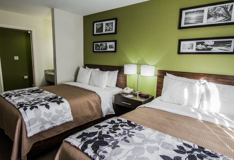 Номер Стандарт 2 Двуспальные Кровати, Sleep Inn Gallup