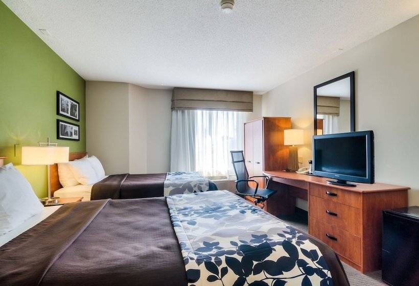 غرفه قياسيه سريرين مزدوجين, Sleep Inn Midway Airport