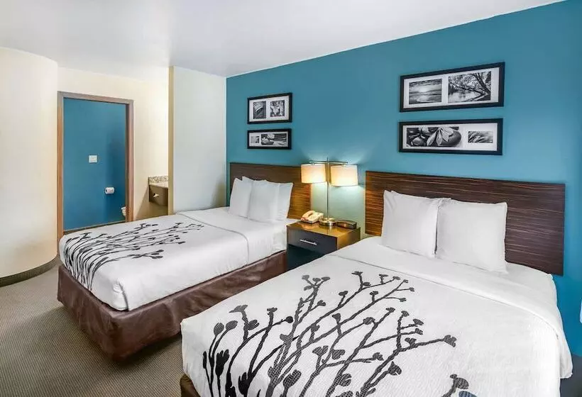 ２ダブルベッドのスタンダードルーム, Sleep Inn Near Washington State Line