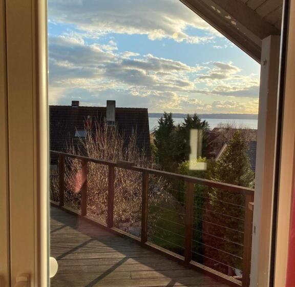 חדר סטנדרט נוף לאגם, Bnb Fliegerhaeusle Hagnau 24h Self Check In