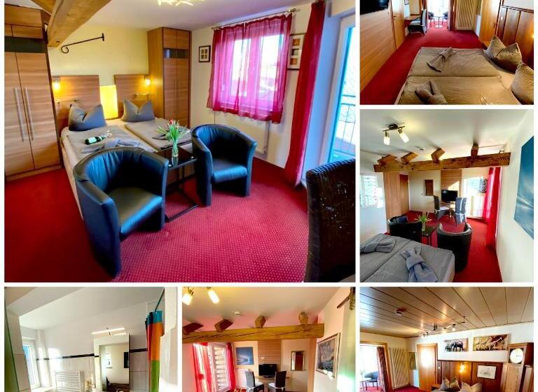 חדר סטנדרט נוף לאגם, Bnb Fliegerhaeusle Hagnau 24h Self Check In