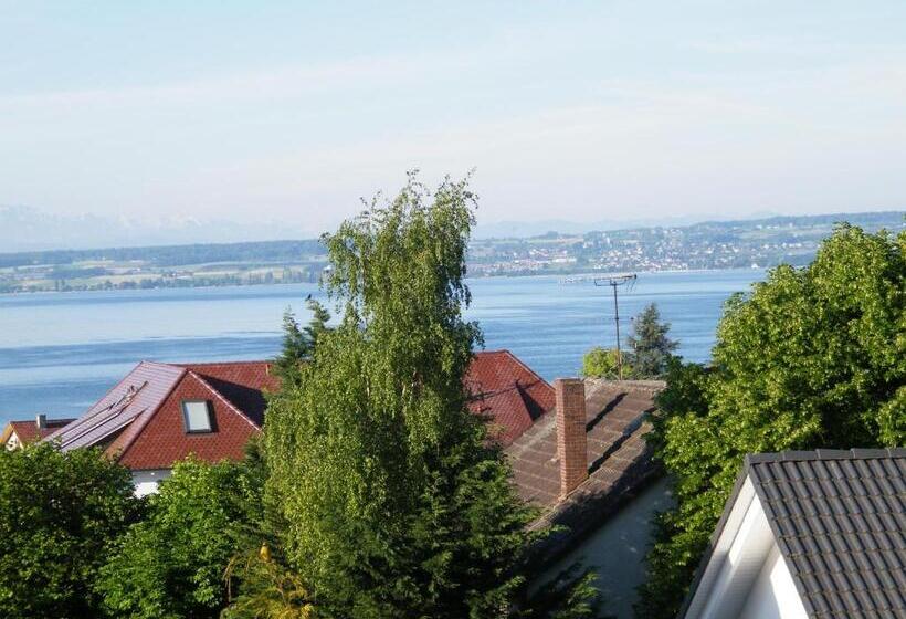 חדר סטנדרט נוף לאגם, Bnb Fliegerhaeusle Hagnau 24h Self Check In