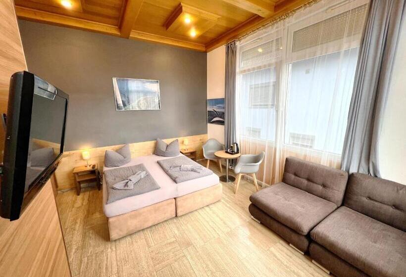 חדר משפחתי, Bnb Fliegerhaeusle Hagnau 24h Self Check In