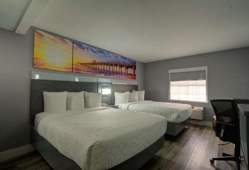 חדר סטנדרט שתי מיטות זוגיות, Clarion Pointe Tampa Brandon Near Fairgrounds And Casino