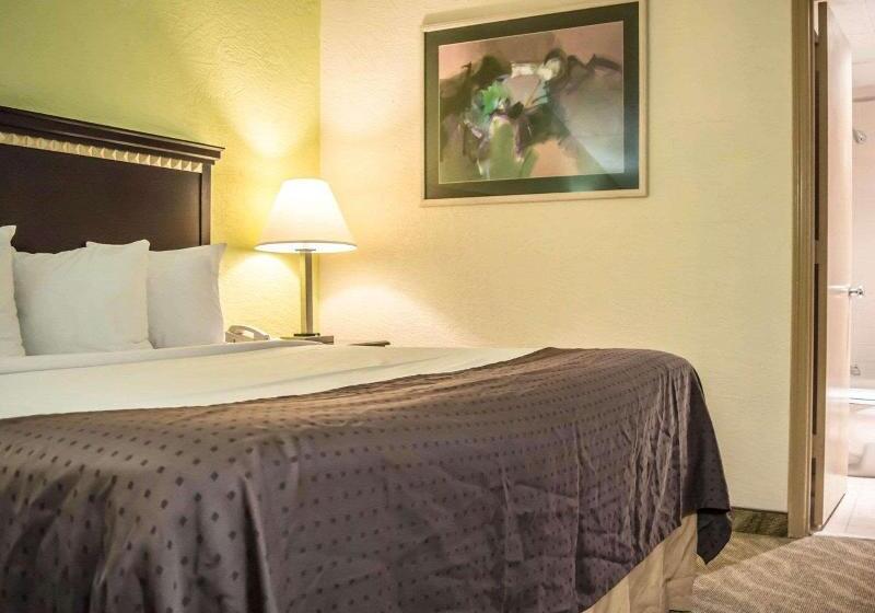 מיטת קינג בסוויטה, Clarion Pointe Tampa Brandon Near Fairgrounds And Casino