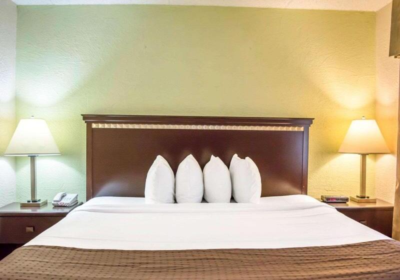 חדר סטנדרט עם מיטת קינג, Clarion Pointe Tampa Brandon Near Fairgrounds And Casino