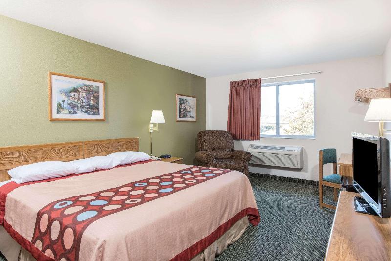 스탠다드 룸 킹사이즈 침대, Super 8 By Wyndham West Middlesex/sharon Area