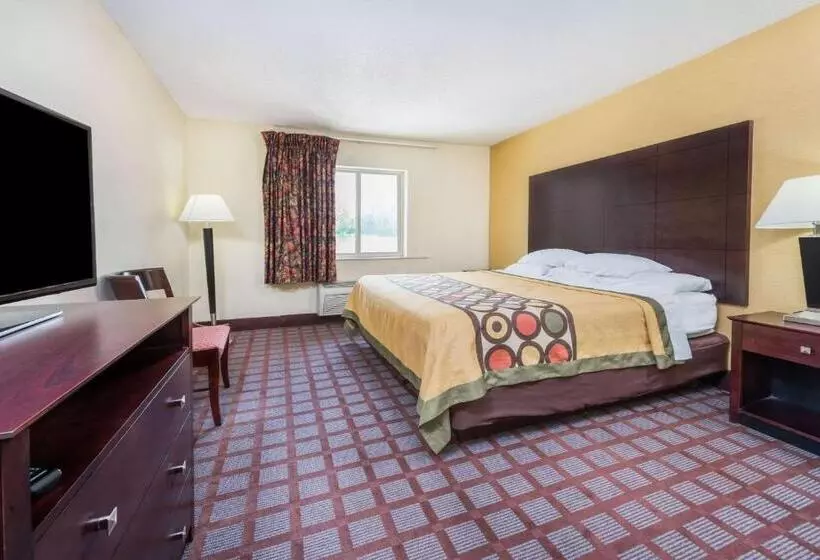 身障者適用スタンダードルーム, Super 8 By Wyndham Bloomington University Area