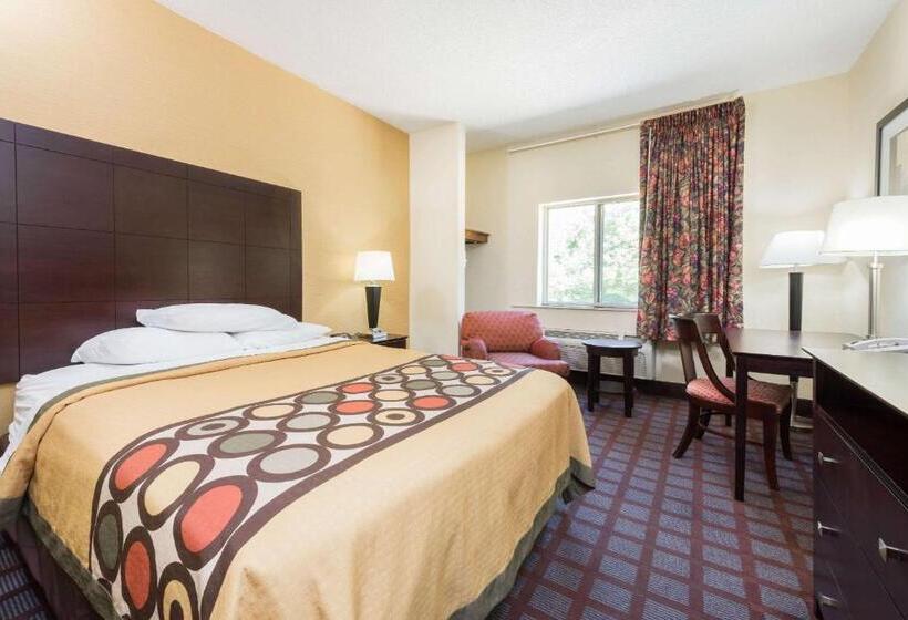 身障者適用スタンダードルーム, Super 8 By Wyndham Bloomington University Area