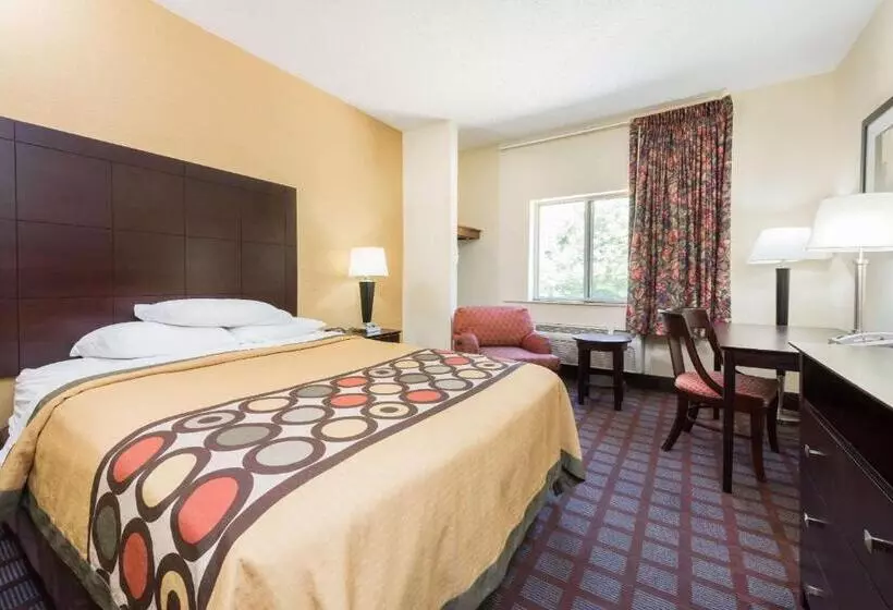 身障者適用スタンダードルーム, Super 8 By Wyndham Bloomington University Area