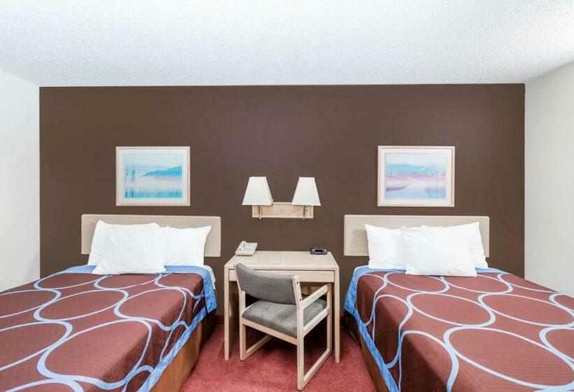 غرفه قياسيه سريرين مزدوجين, Super 8 By Wyndham Estherville