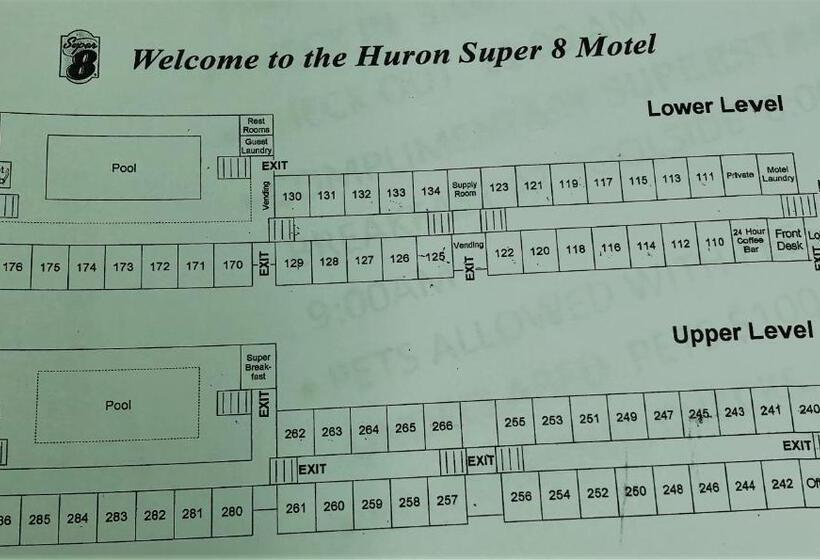 스탠다드 룸, Super 8 By Wyndham Huron