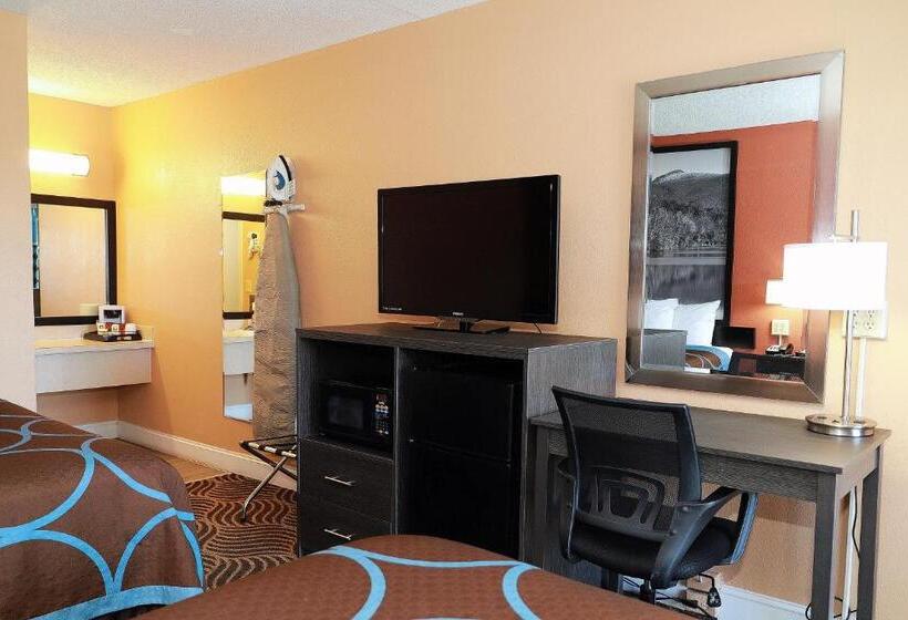 غرفه قياسيه سريرين مزدوجين, Super 8 By Wyndham Marion Nc