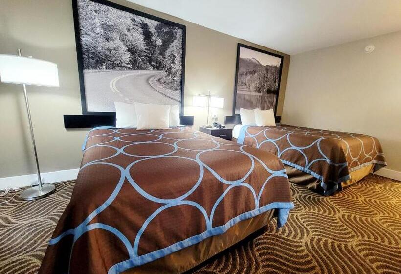 غرفه قياسيه سريرين مزدوجين, Super 8 By Wyndham Marion Nc