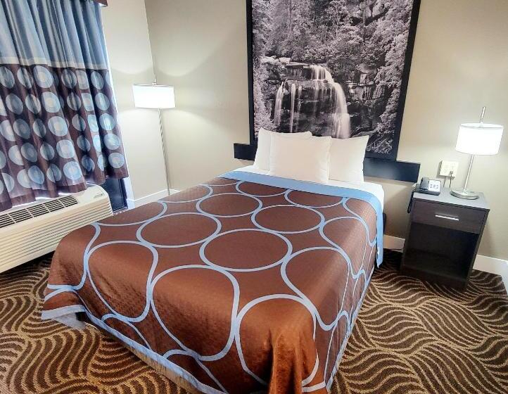 غرفة قياسية لذوى الاحتياجات الخاصة, Super 8 By Wyndham Marion Nc