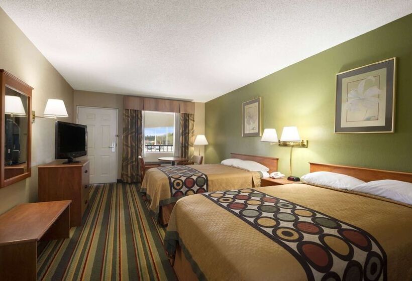 غرفه قياسيه سريرين مزدوجين, Super 8 By Wyndham Meridian