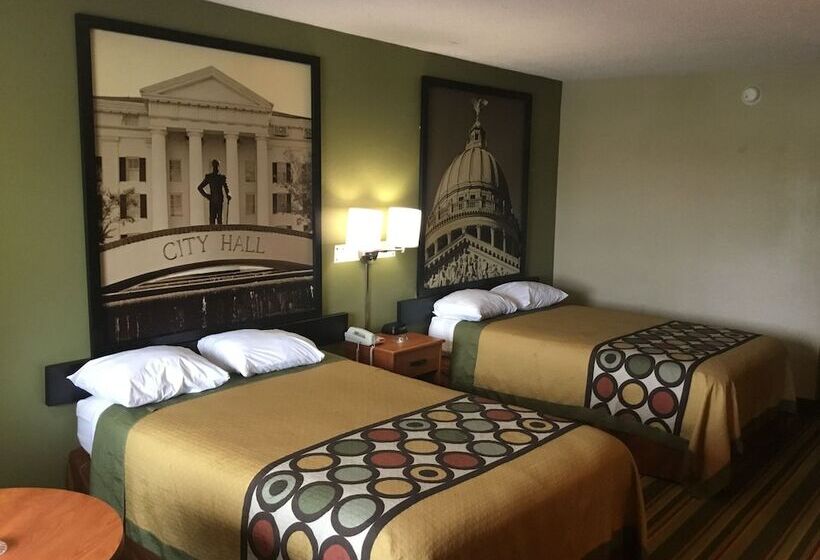 غرفه قياسيه سريرين مزدوجين, Super 8 By Wyndham Meridian