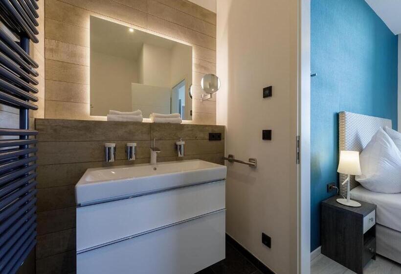 דירת חדר עם טרסה, Apartmentanlage Zwei Wasser Strandhaus