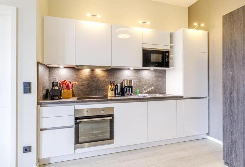 Апартаменты 1 Спальня, Apartmentanlage Zwei Wasser  Strandhaus